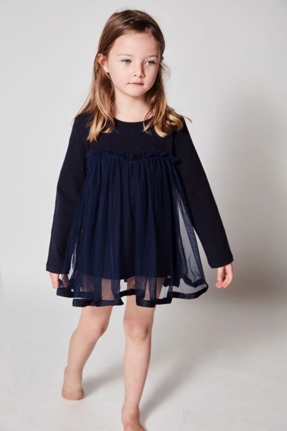 Long-sleeve Mini Dress – M&7