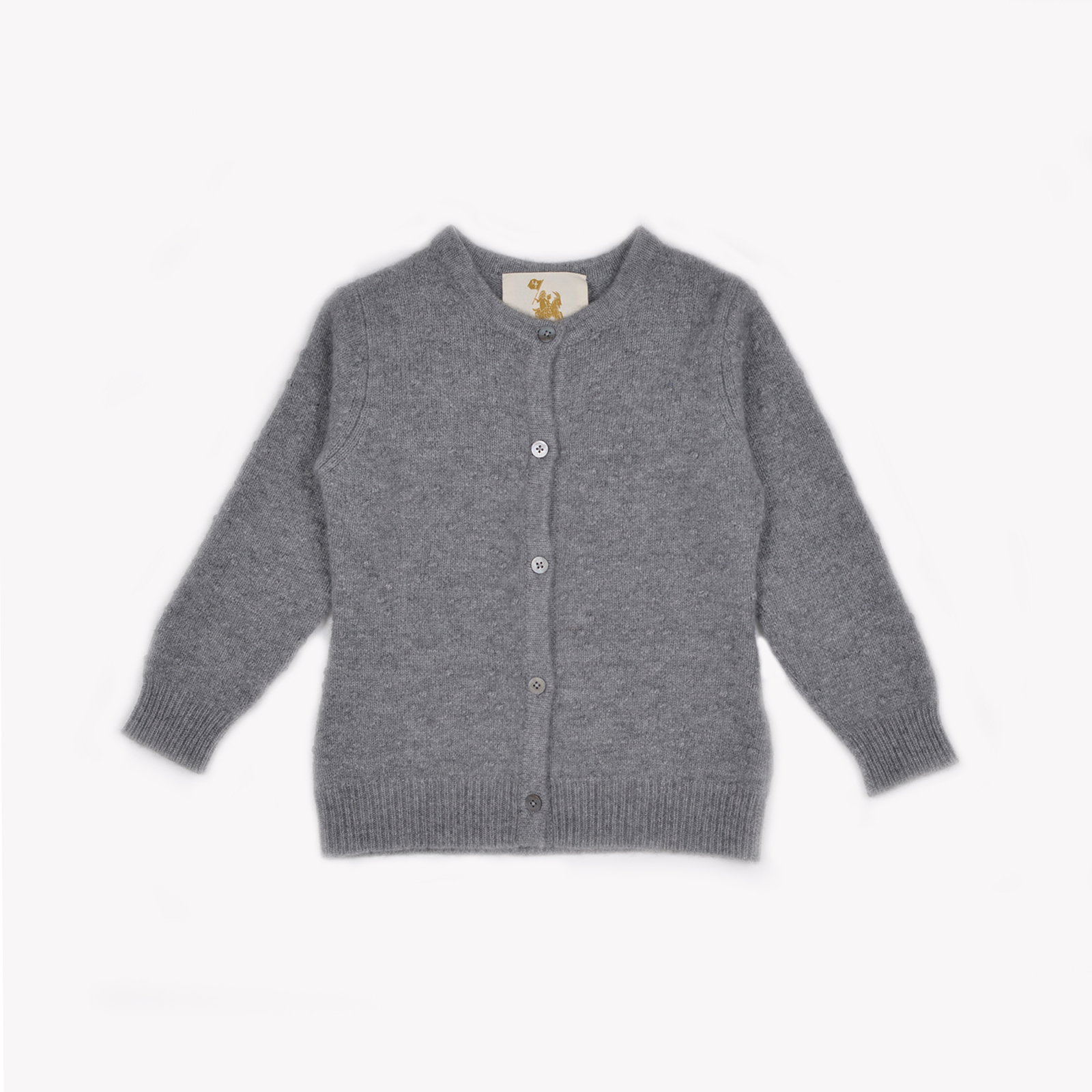 Grey Cardigan with Dots – M&7