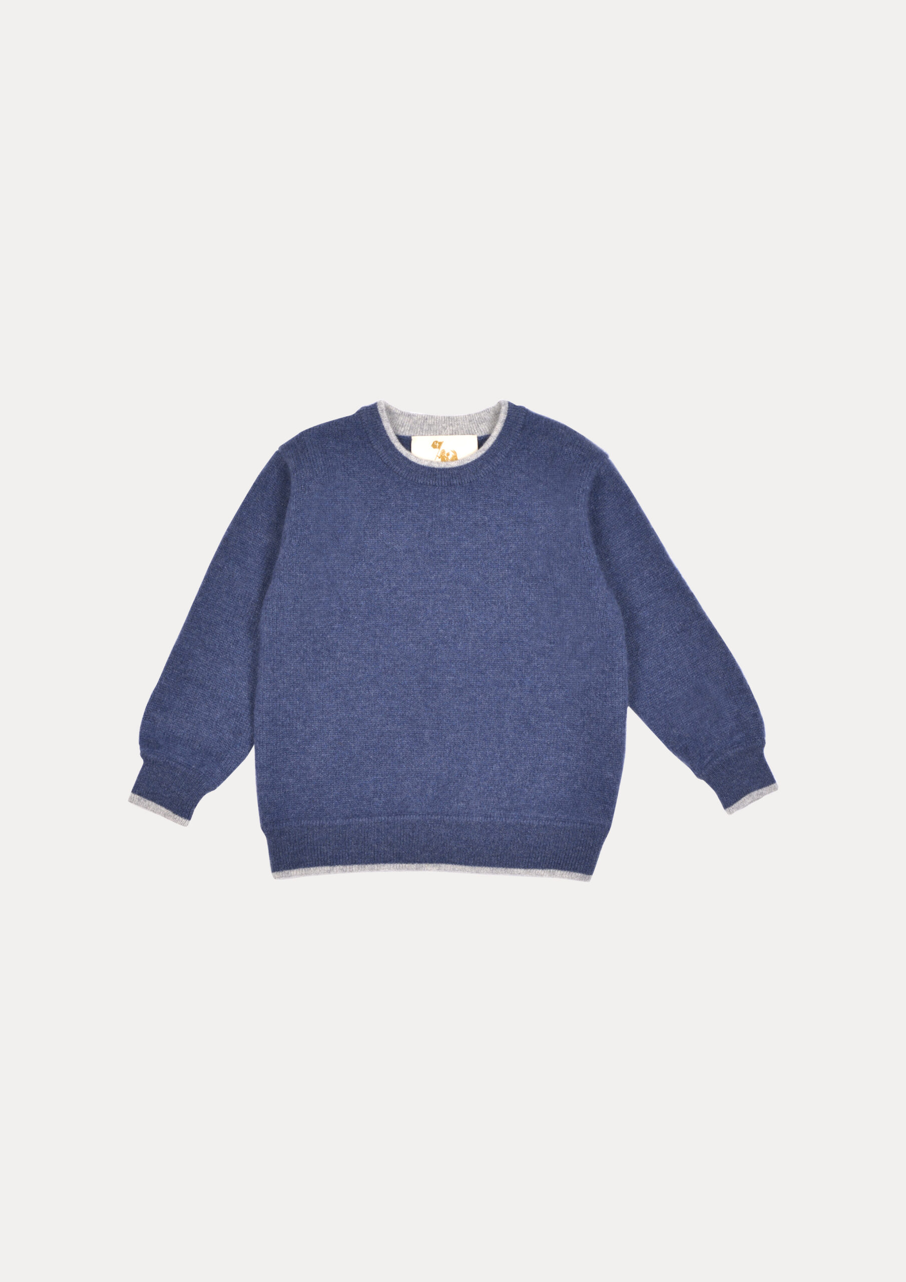 Classic Grey Cuff Sweater – M&7